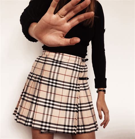 burberry skirt